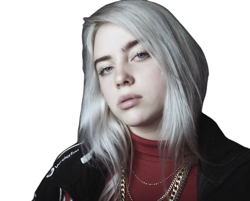 Billie eilish american singer portrait 5k 8k 7426x5987 5865