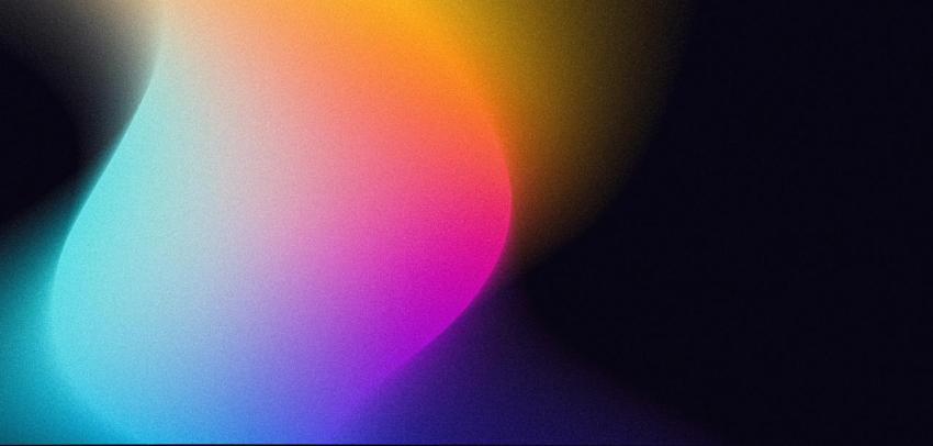 Vibrant color grainy gradient on dark background 2024 12 02 03 21 24 utc