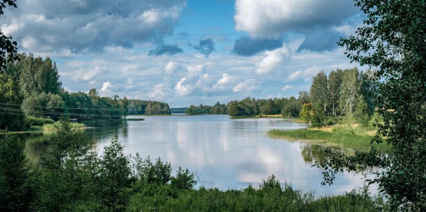 Beautiful forest lake in russia 2024 12 04 11 24 26 utc