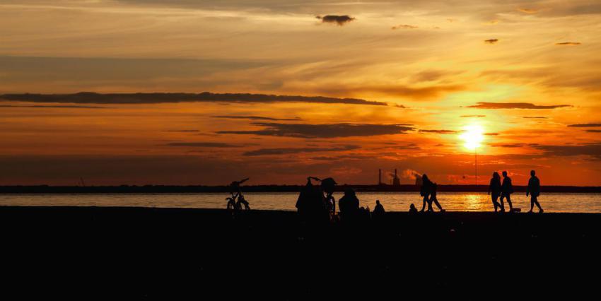Panoramic view of silhouettes people walking by ur 2023 11 27 05 08 53 utc