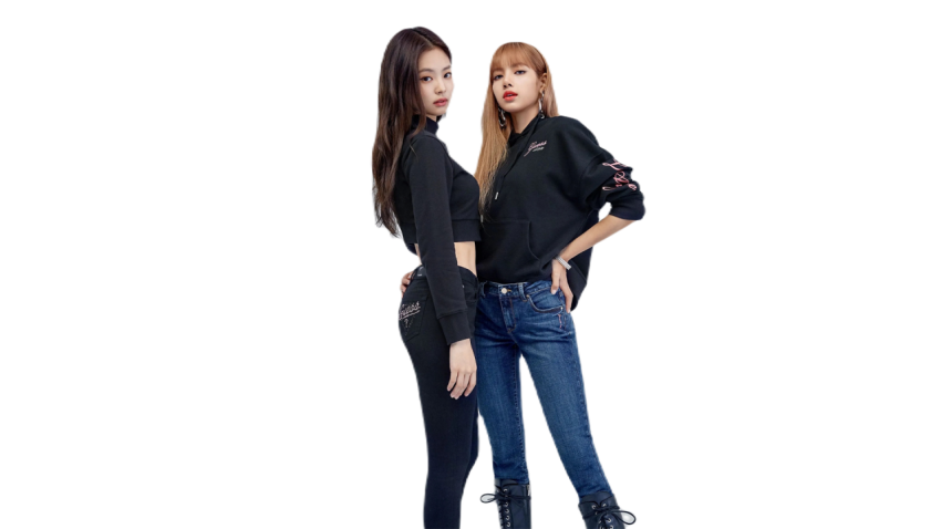 Lisa jennie blackpink k pop singers white background 2022 3840x2160 8924
