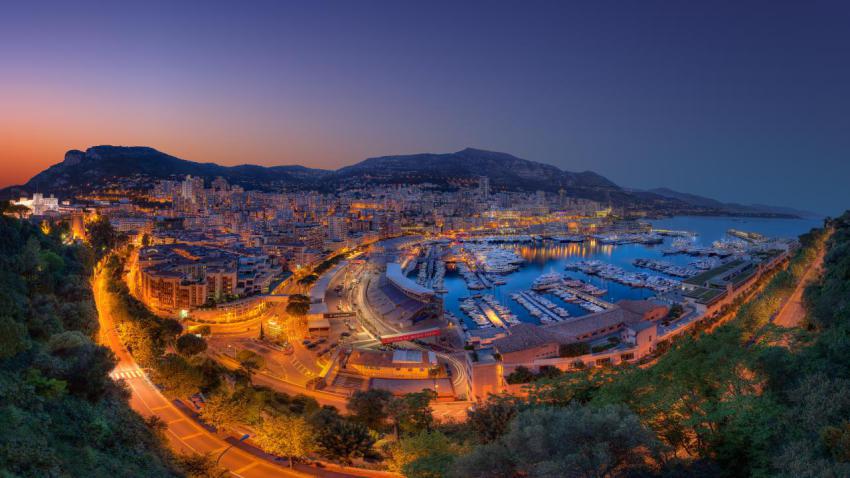 Formula 1 Grand Prix Fever at the Port Hercule of the Principali