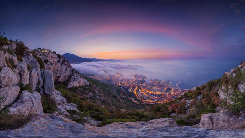 Monaco Fog Summer Sunrise 2015