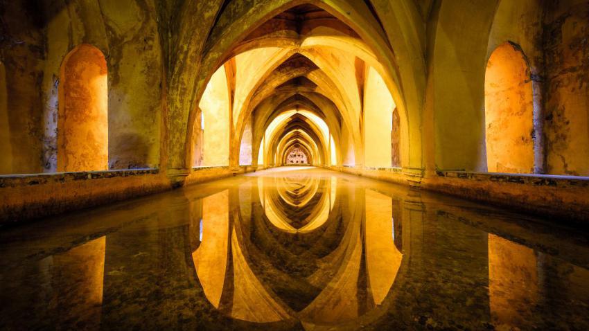 Los Baños de Doña María de Padilla, Alcazar, Seville