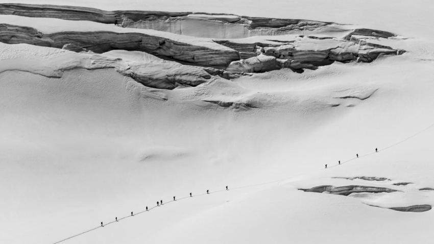 Ascent of the Wildspitze