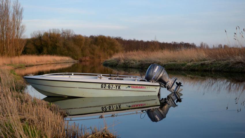 Autumn boat