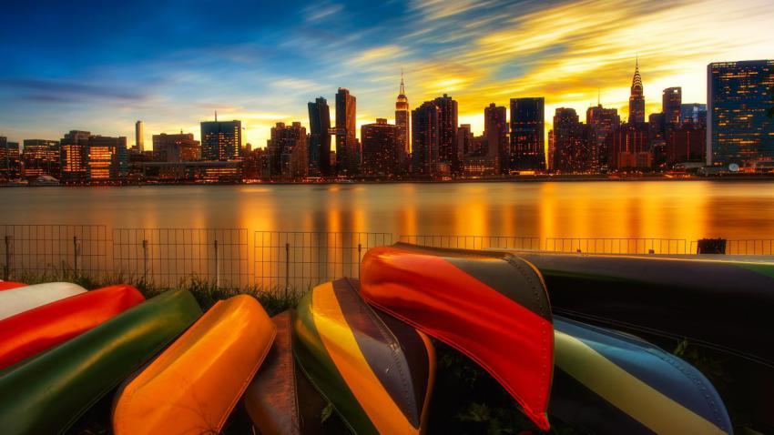 Beautiful NYC at dawn