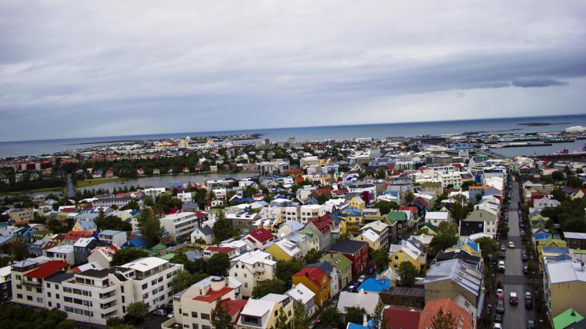 Big Skies Over Reykjavik