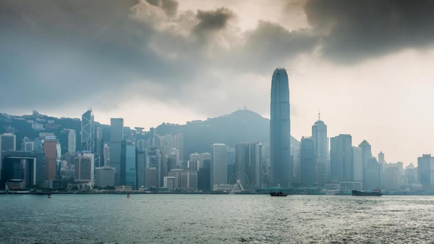 Broken Sky over Hong Kong