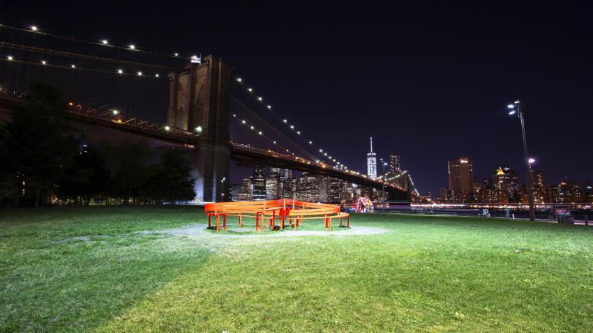 Brooklyn and Manhattan