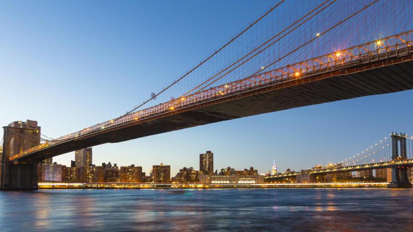 Brookyn and Manhattan Bridge