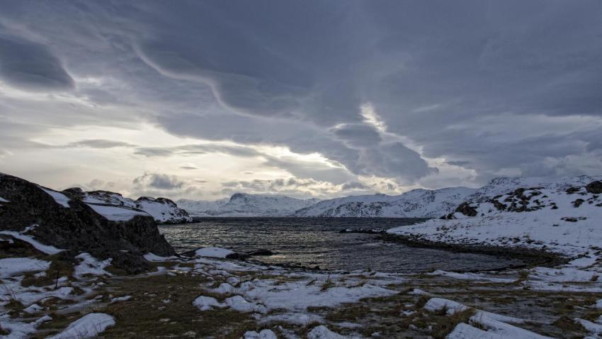 Cloudy Fjord