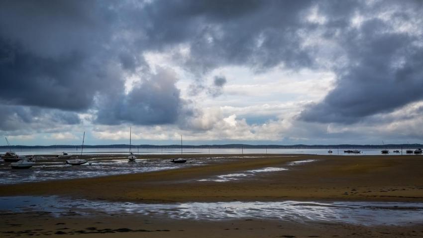 Cloudy morning at arcachon