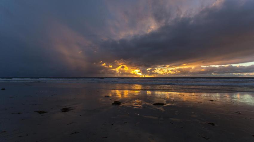 Cloudy Sunset