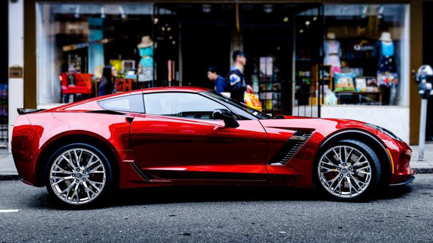 Corvette Z06 in San Francisco