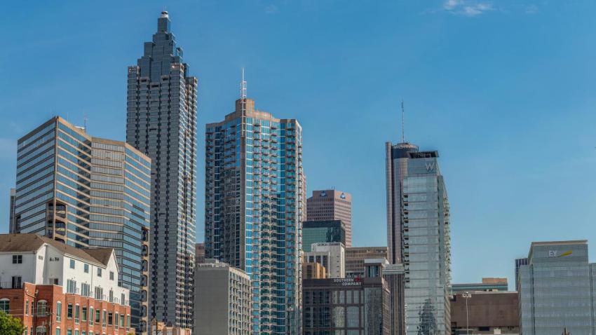 Downtown Atlanta Springtime