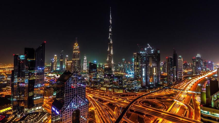 Dubai Night Lights
