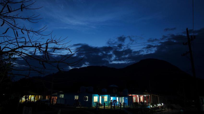 Dusk in Vinales