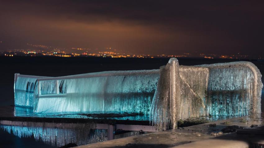 Frozen dock