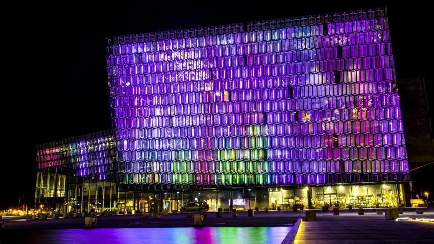 Harpa Concert Hall, Reykjavik, Iceland
