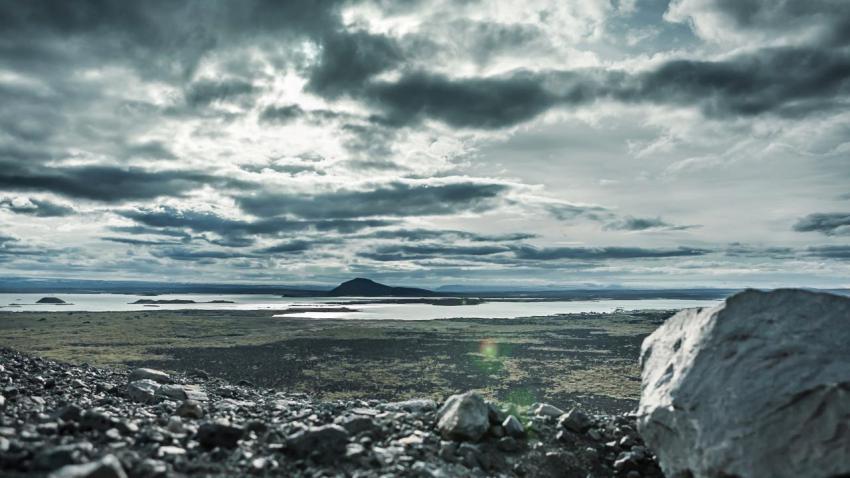 Iceland Myvatn Panorama