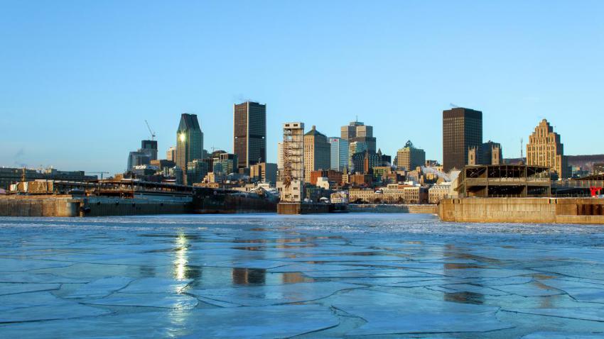 Icy Morning at Montreal
