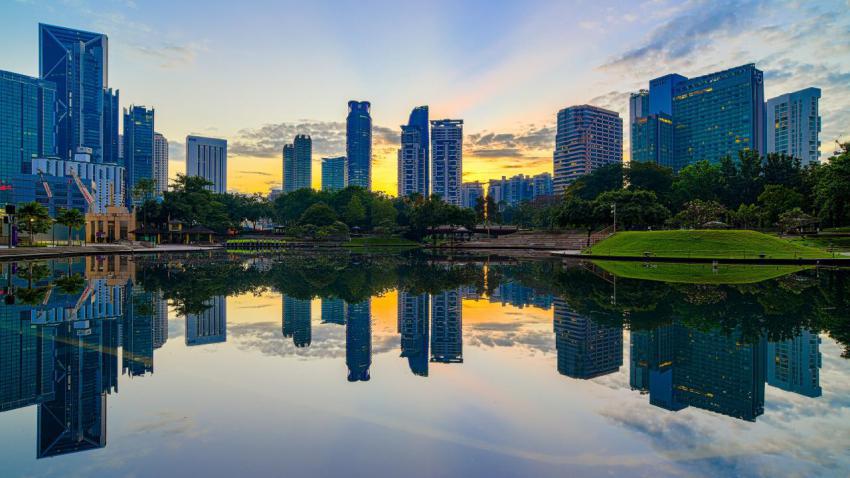 KLCC Park Sunrise