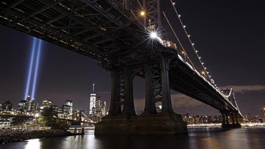 Manhattan Bridge and 9 11