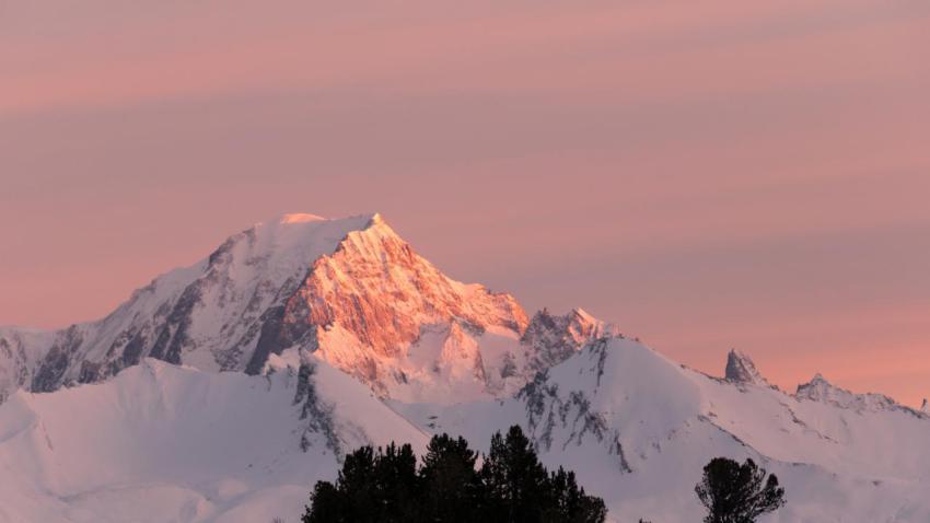Mont Blanc at sunrise