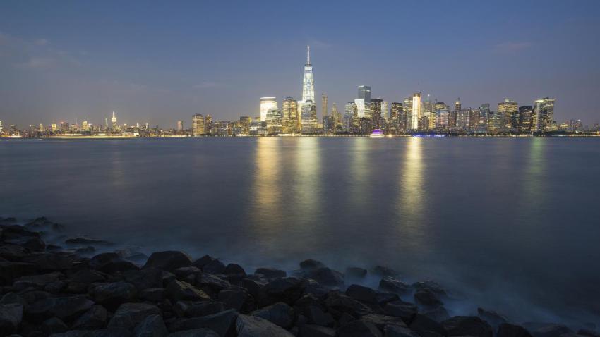 New York City from Liberty State Park