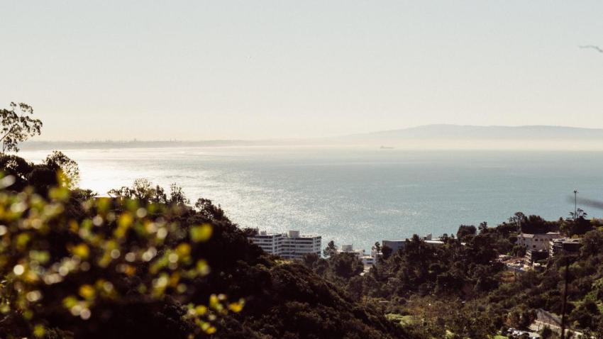 Pacific Coast from Los Liones Trail