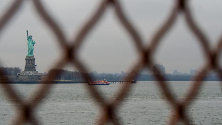 Statue of Liberty from Staten Island Ferry