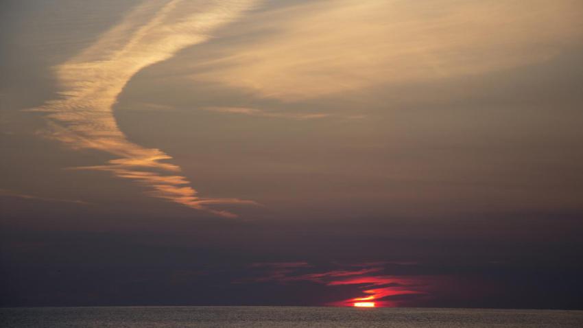 Sunrise on the Baltic Sea