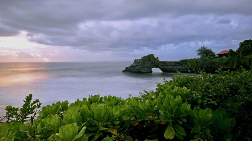 Sunset at Tanah Lot