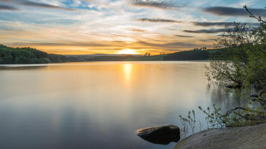 Sunset at Thruscross
