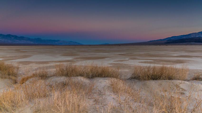 Sunset in Death Valley