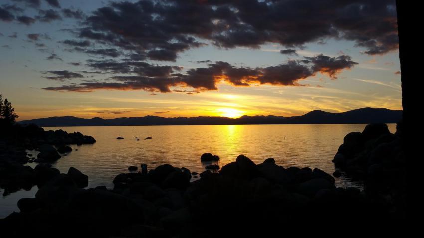 Sunset In Tahoe