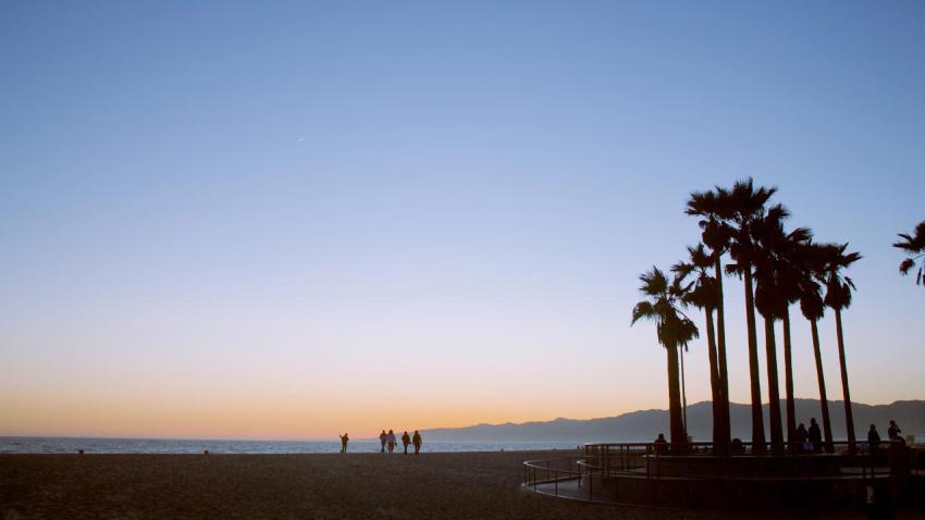 Sunset Venice LA