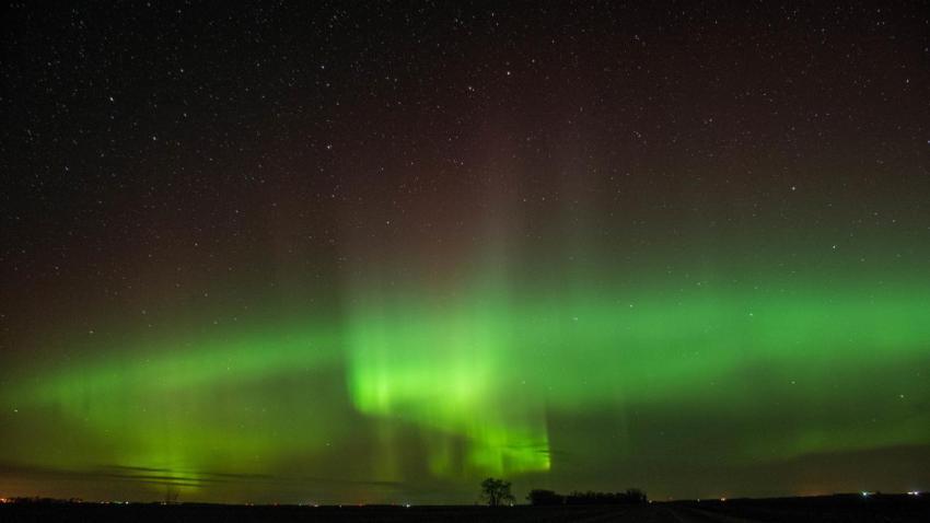 The green over Manitoba