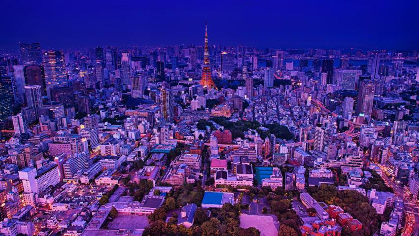 Tokyo Tower in Sunset