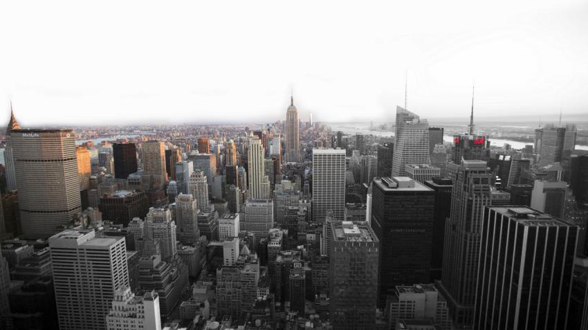 Top of the Rock scene