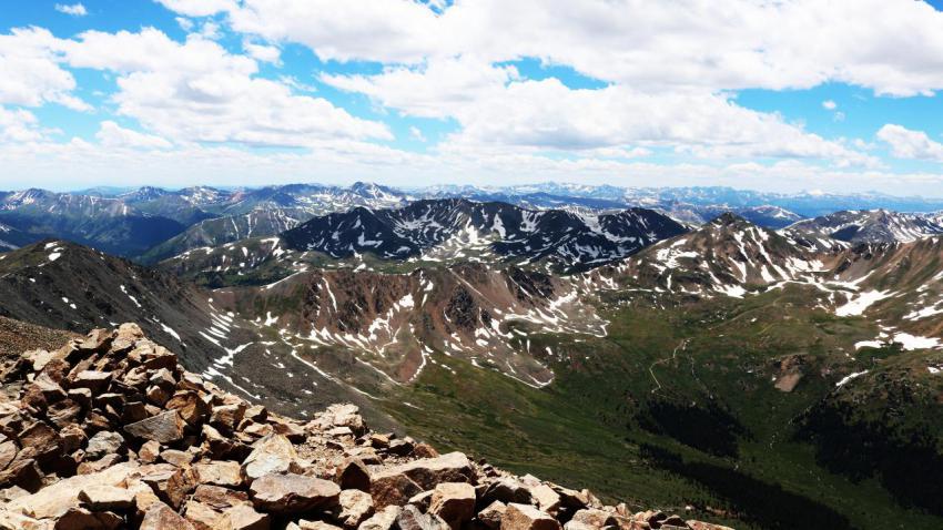 View Into The Rockies