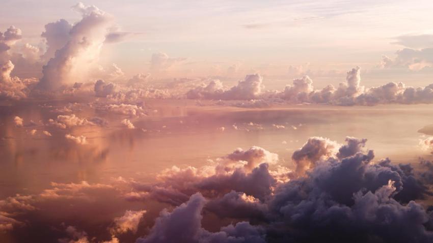 Window seat sunset
