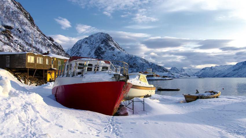 Winter Scenery in Norway
