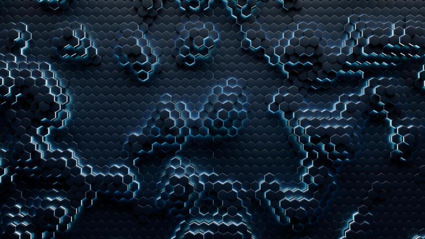 Abstract technological hexagonal background 3d re 2023 11 27 05 34 57 utc