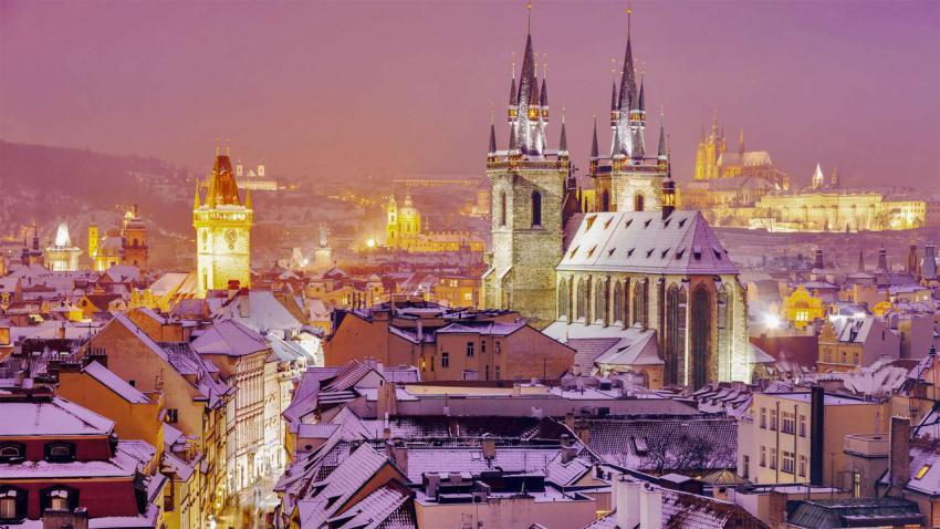 SnowyPrague