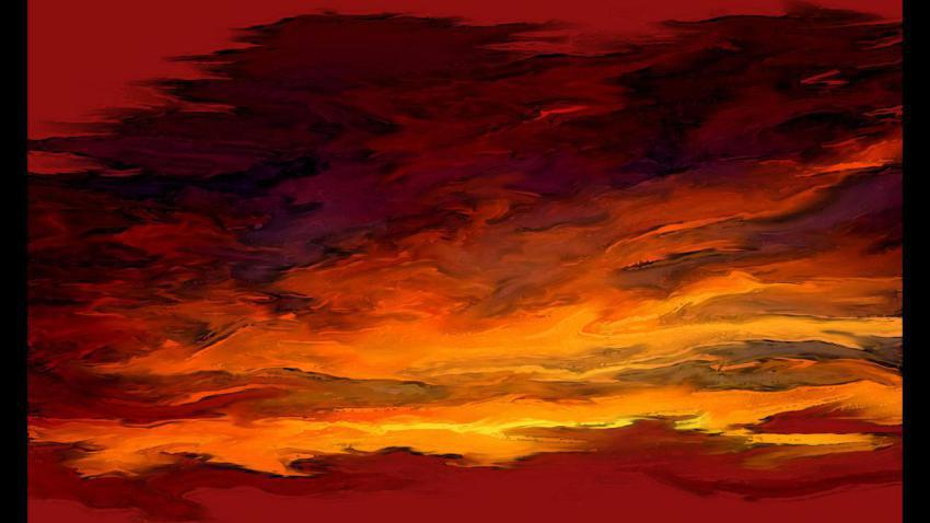 00322 abstractsunset 2560x1440