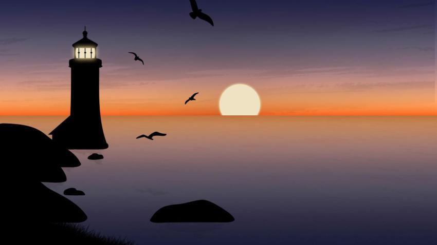 00394 warmglowlighthouse 2560x1440