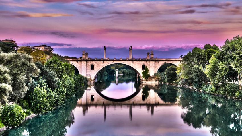 Corso Francia da Ponte Milvio