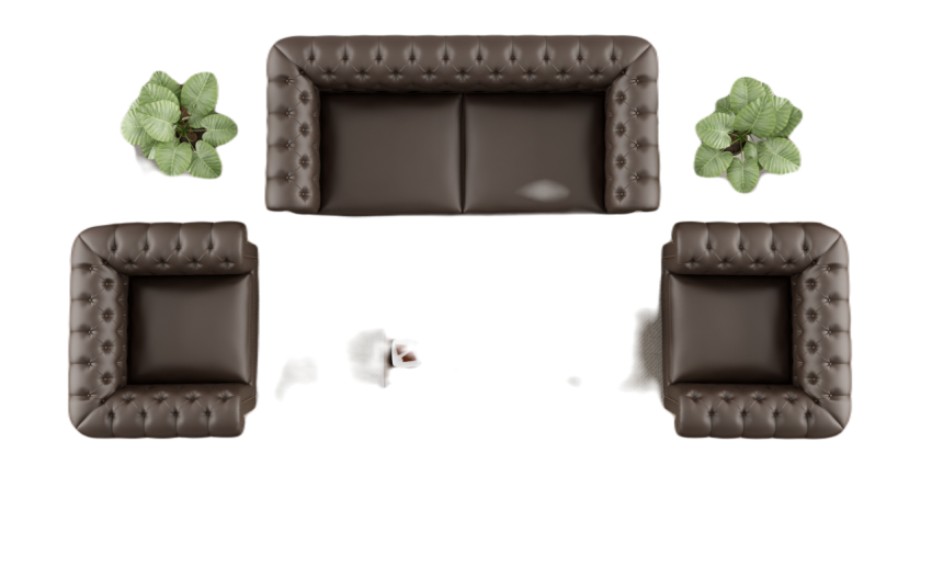 Top view of a classic living room 2025 01 08 09 16 56 utc